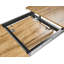 Extendable Metal Base Dining Table
