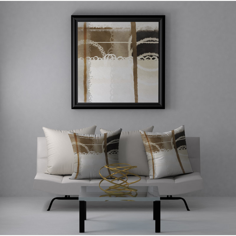 Reversible Throw Pillow, 24" x 24"