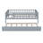 Wood Daybed With Trundle And Fence Guardrails-1427535703-1427535704