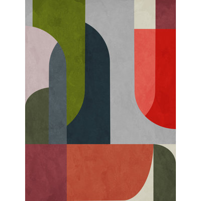 Rounded Parts Print by Angel Estevez