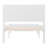 Aurey Wood Platform Bed Frame With Chevron Headboard And Footboard - Slat Foundatidon-1376317448-1376317451