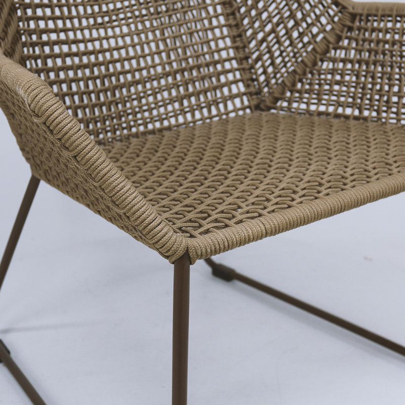 Knot Lounge & Ottoman, Oxide /Latte 