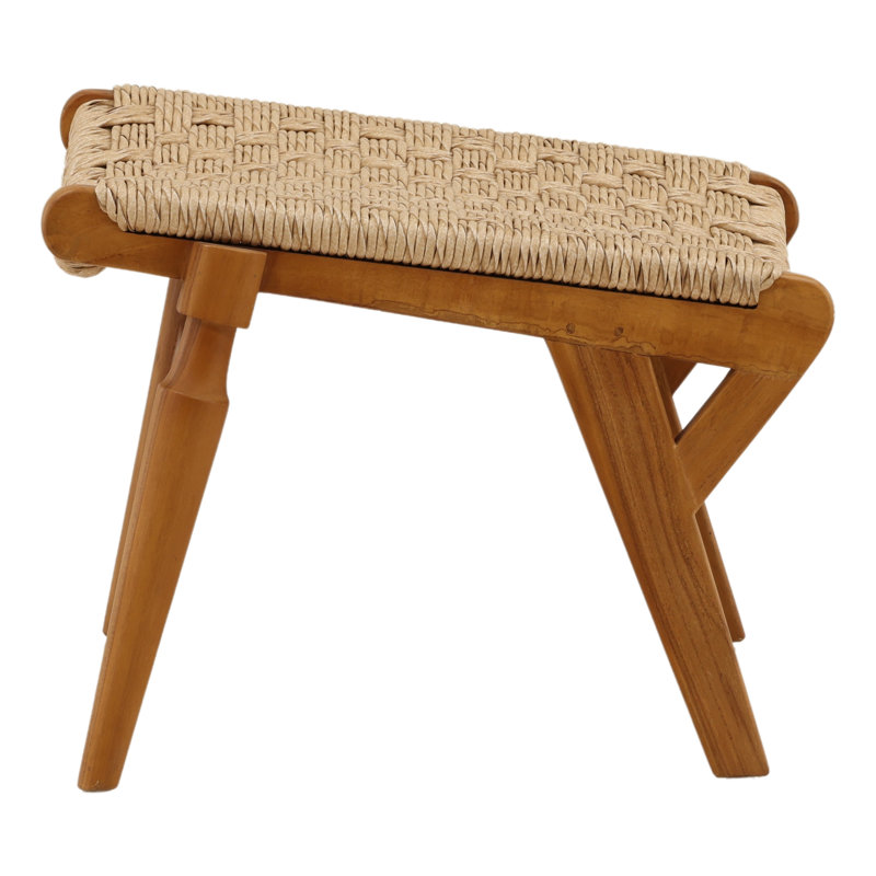 Outdoor Teak Ottoman