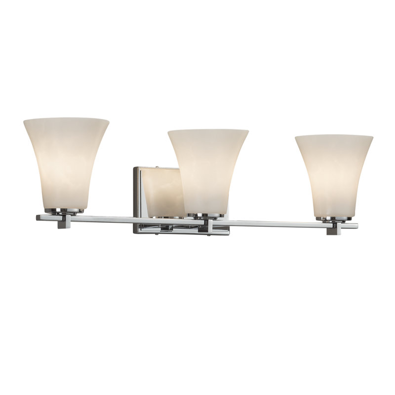 Arkham 3 - Light Vanity Light, Polished Chrome