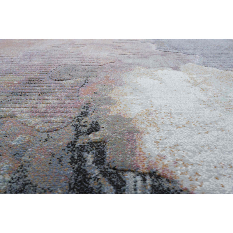Galleria rust grey rug, Rectangle 240cm x 330cm