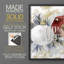 «Christmas Holiday Art DCCDXCIV», reproduction d'art encadrée - bois massif-728643596-728643633
