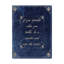 « bain blue », art textuel sur toile tendue-26855510