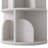 Rotating Bookshelf, 2 Tier Small Bookcase Corner Shelves Display Storage Tower Space-saving Revolving For Small Space-943807254