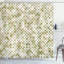 Rideau de douche mauve rétro Artsy + crochets-95078026-95078048