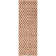 Dominique Abstract Checkered Fringe Area Rug