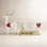 48" LED Lighted Reindeer and Sleigh Set