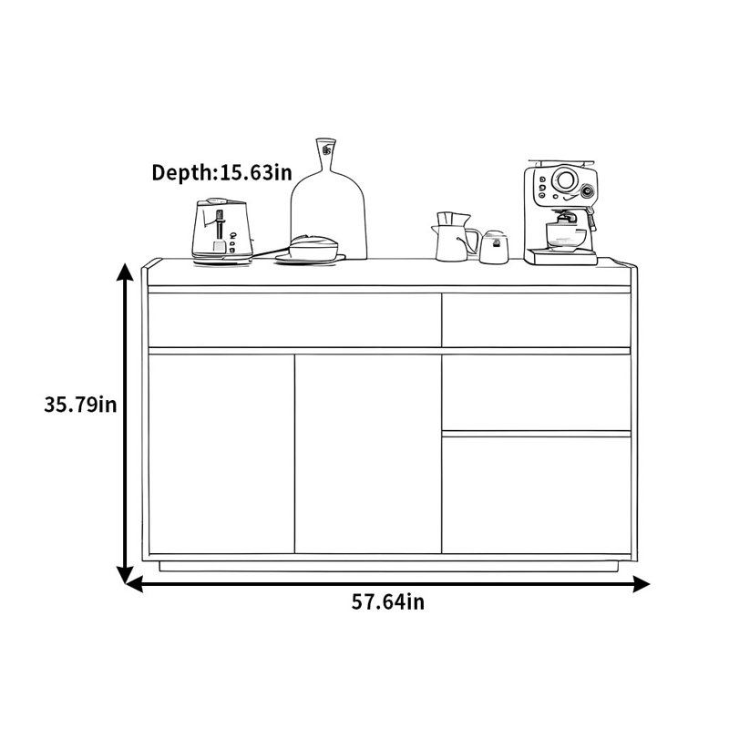 Buffet simple et frais