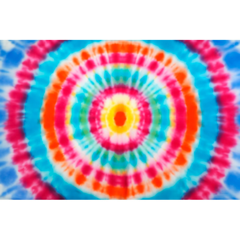 Blur Fabric Tie Dye by Ukjent - Wrapped Canvas Print, 51cm H x 76cm W x 3.8cm D