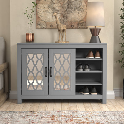 Armoire de rangement pour chaussures 16 paires Chessani