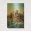 Art mural Aurum «Catch Of His Life» par Damir Martin, art mural en métal doré, 24 po x 36 po-1079888032
