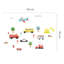 Adela Happy Cars Kids Wall Sticker
