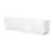 Stylish 4-Door Wave Design Cabinet with Adjustable Shelves & LED Accent-1503171705