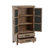 Angela 48'' H 2-Door Solid and Manufactured Wood Accent Cabinet