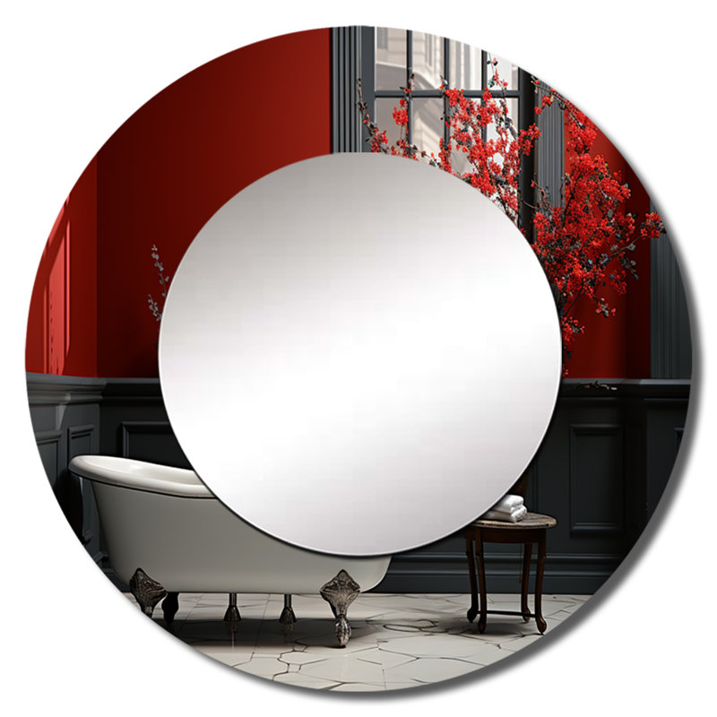 Miroir mural Shalika, 36 po x 36 po
