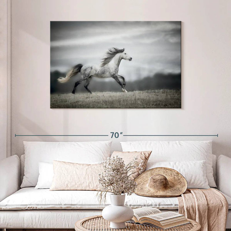 Brampt Wind Blown Mane II, 30" H x 45" W