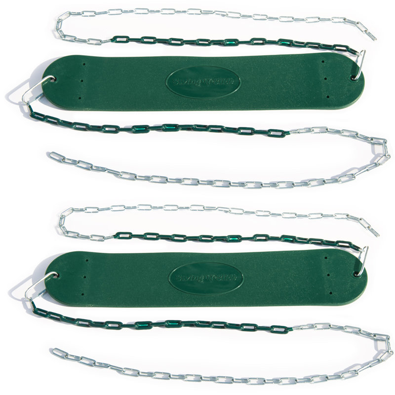 Swing Seat with Chains, Green
