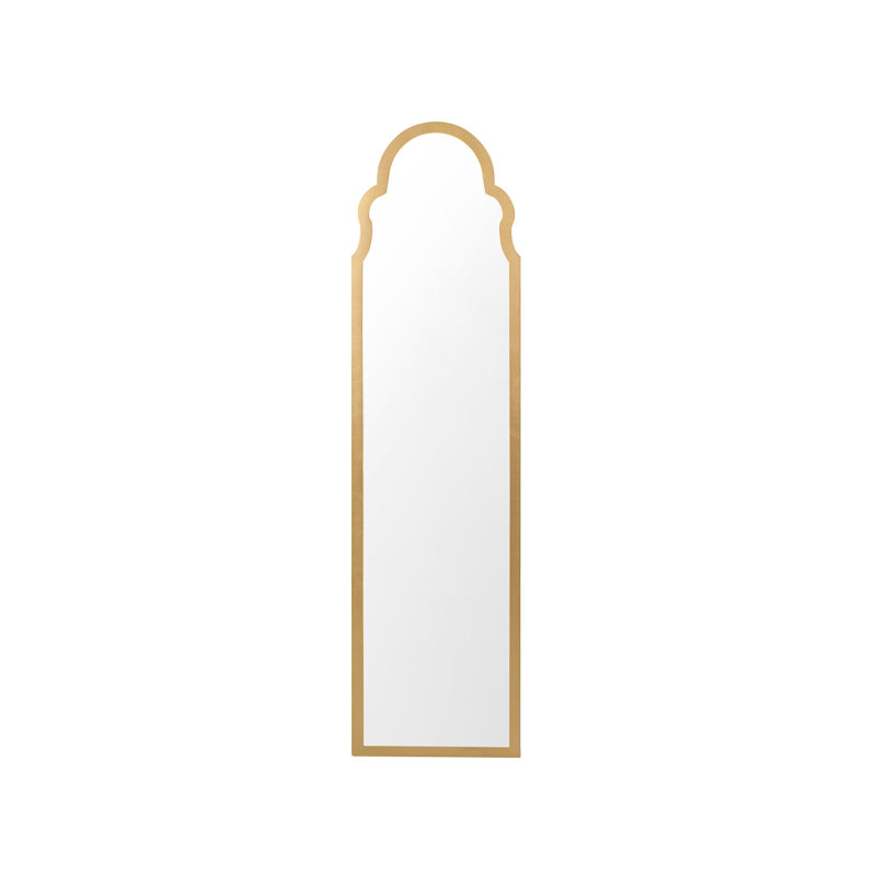 Bettsville Flat Freestanding Full Length Mirror, Gold