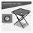 Zero Gravity Chair Set With Side Table, Folding Reclining Chair With Cupholders & Pillows, Adjustable Lounge Chair For Pool, Backyard, Lawn, Beach,-1606749992