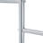70" Industrial Coat Rack, Solid Wood & Silver Stainless Steel Clothing Rack, Double Layer Hanger For Coats, Hats, Bags, Shoes, Vintage Wood Grain (34.6" Wide)-74266321