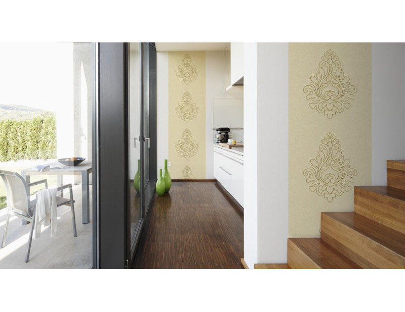 Nobile 3.2m x 70cm Wallpaper Tile, Yellow