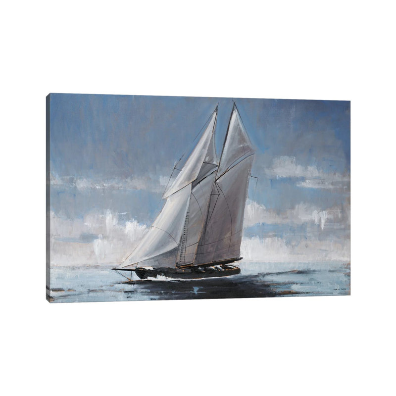 Full Sail 1 Piece Wrapped Canvas Painting, 20.32 cm H x 30.48 cm W