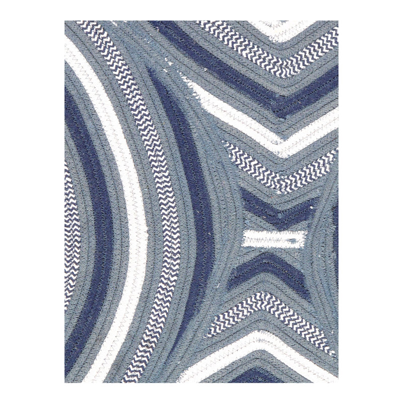 Modern Hand-made Reversible Indo Runner 2'X 6'