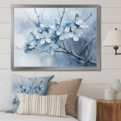 Apple Blossom Monochromatic Elegance VII " Apple Blossom Monochromatic Elegance VII "