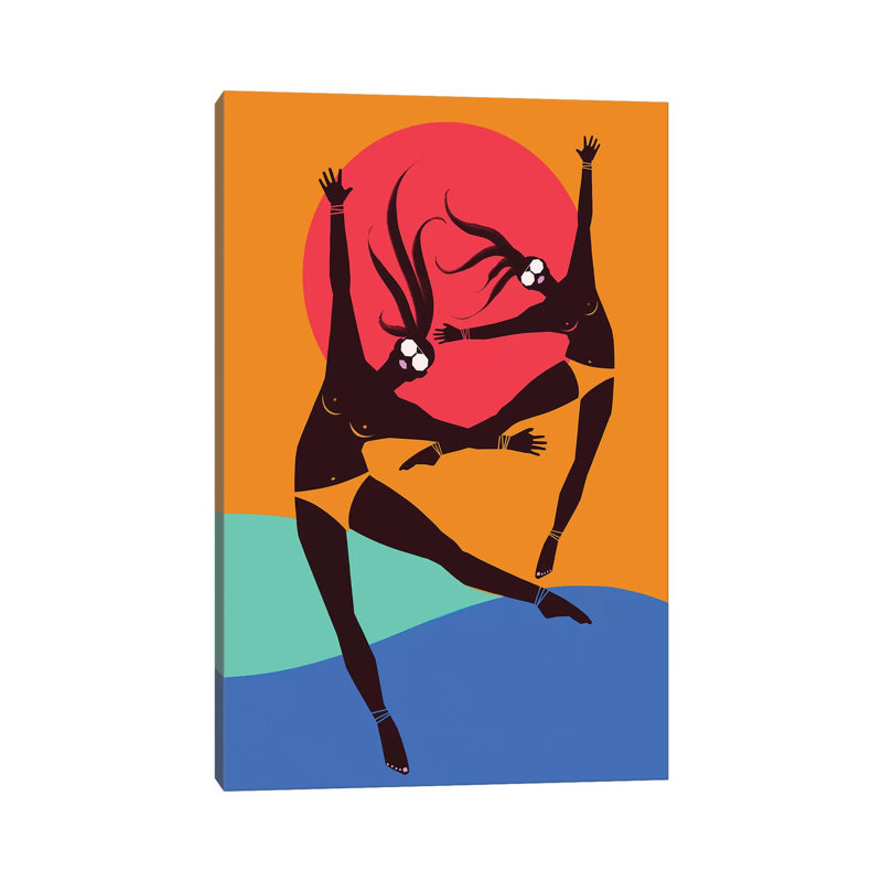 It’s a Vibe 1 Piece Wall Art on Canvas, 30.48cm H x 20.32cm W x 1.91cm D, Wrapped Canvas