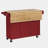 Hardiman 53.75" Kitchen Island with  Locking Wheels-1154830129