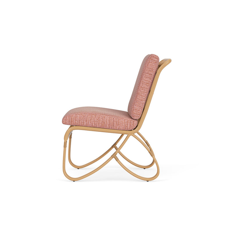 Riviera Outdoor Dining Side Chair, Friendly Carnival