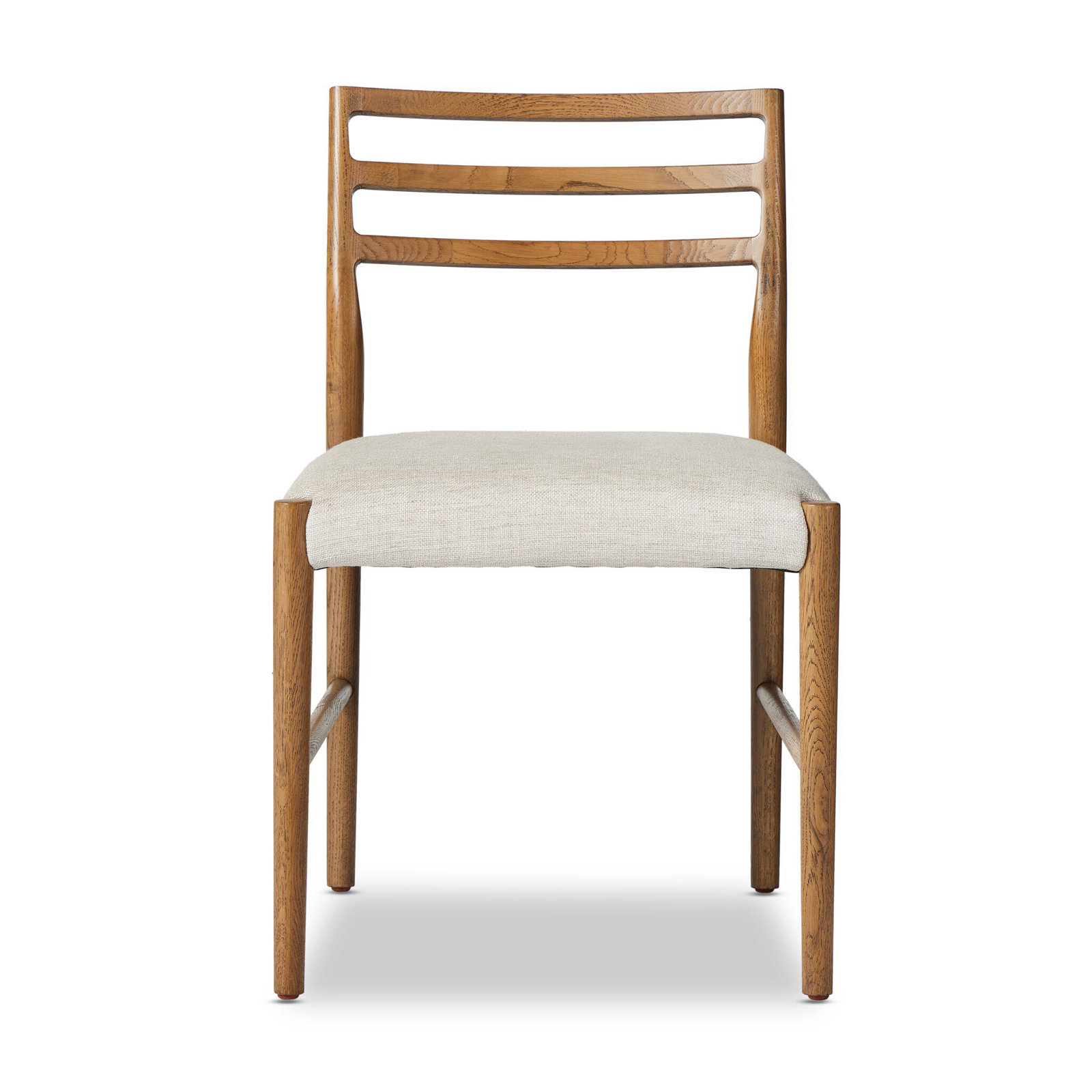 Lindyn Side Chair, Buff Oak Natural, Medium Brown Cotton/Polyester Blend/Viscose