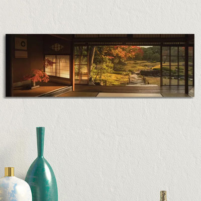 Autumn In Japan XVIII by Daniel Kordan - Panoramic Print on Canvas