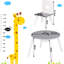 Kinloch Kids 3 Piece Round Play Or Activity Table and Chair Set