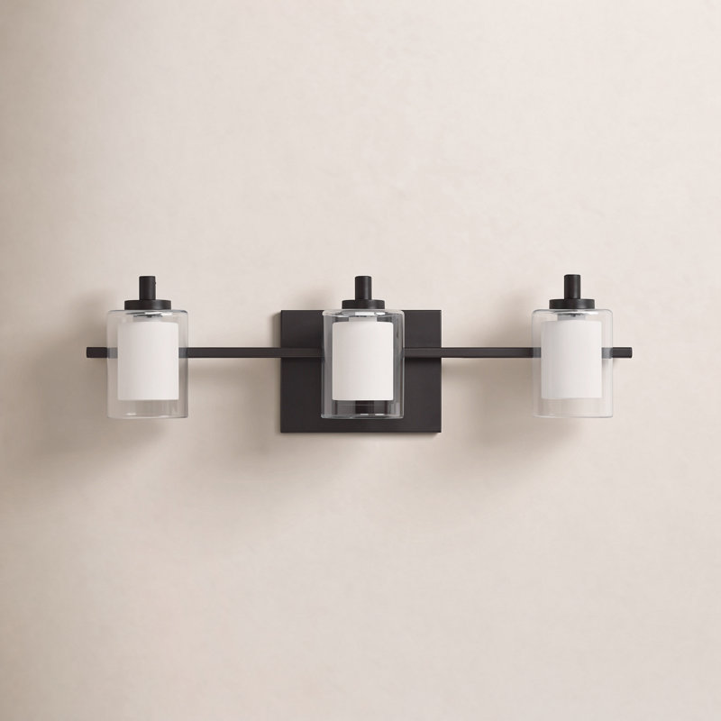 Amberley 3 - Light Dimmable Vanity Light, Western Bronze