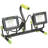 Powersmith PWLD080T 8000 Lumen Dual-Head LED Work Light With Tripod, Extends 52 In. Tall, 9 Ft. Power Cord