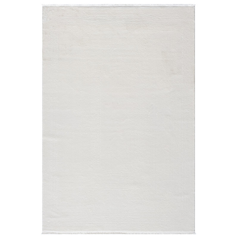 Renayah Striped Machine Made Indoor / Outdoor Area Rug, Rectangle 5'3" x 7'6"