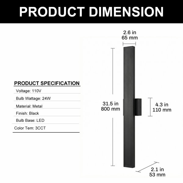 Product Dimensions