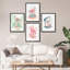 Art tropical, flamant rose tropical-104788878-104788882