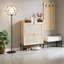 Armoire de rangement étroite pour chaussures, armoire à chaussures, armoire de rangement