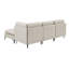 Canapé modulaire réversible avec repose-pieds Atheana-498411526