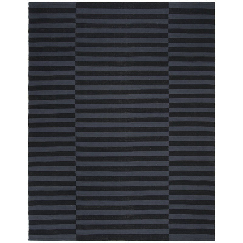 Tapis onyx en coton à tissage plat Lauren Ralph Lauren Ludlow, Rectangle 8 pi x 10 pi