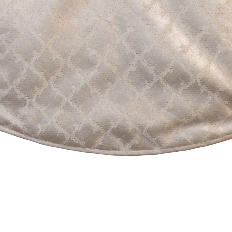 Jupe de sapin Kurt Adler 48 po en jacquard argenté
