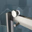 Porte de douche à dérivation - Verre trempé de 5/16 po avec traitement facile à nettoyer. Fonction de fuite. Collision transparente coulissante dans la salle de bain. Placage. 36 000 ouvertures.-118281547