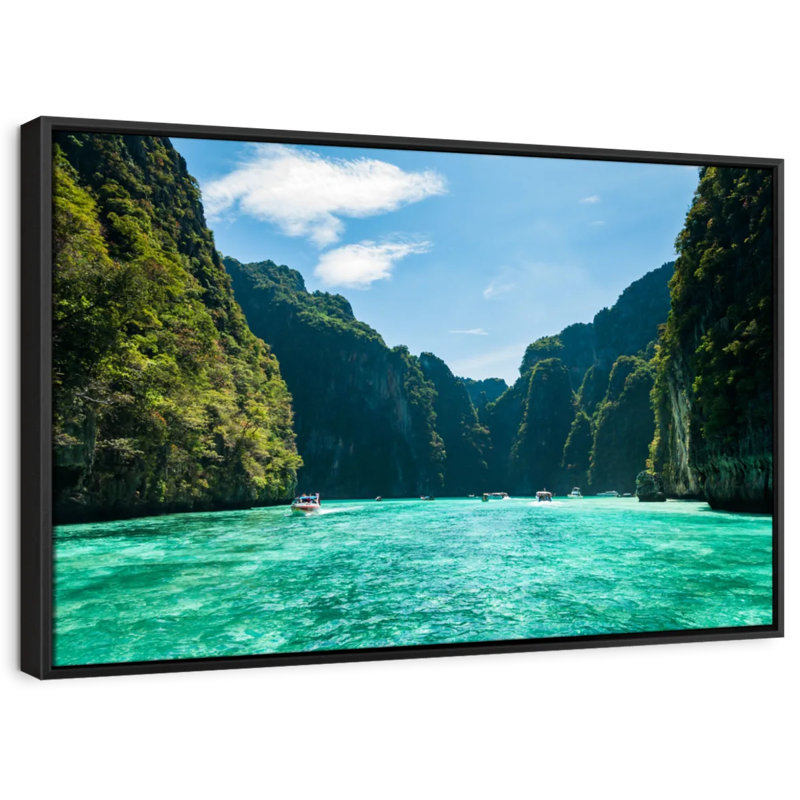 Impression sur toile Ko Phi Phi Le Island, H 9 po x l 13 po