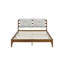 Lit en bois massif Goggin avec tête de lit en peluche amovible-1167579731-1146960169